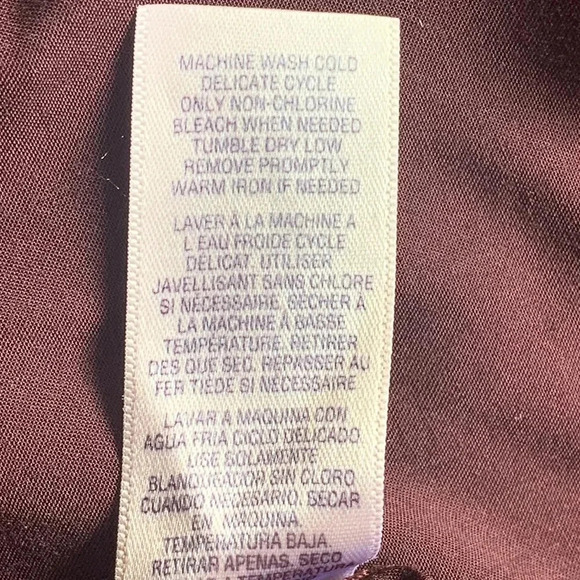 Splendid Sleeveless Dress Plum Split Neck Size Small - Picture 7 of 7